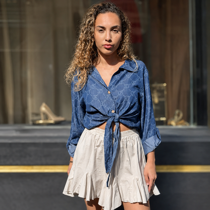 Chemise en Lyocell Jean