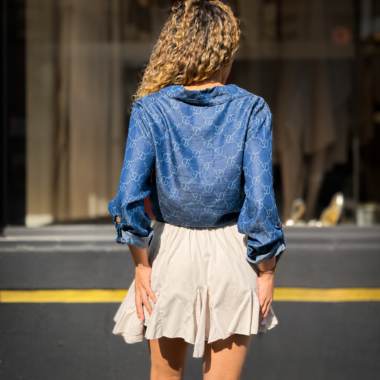 Chemise en Lyocell Jean