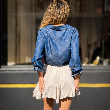 Chemise en Lyocell Jean