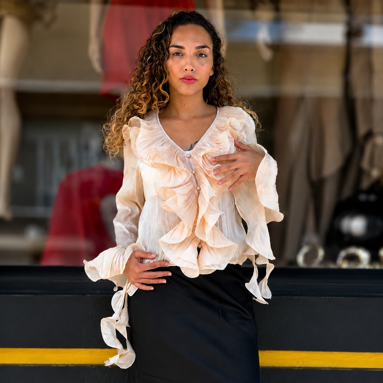 Blouse élégante