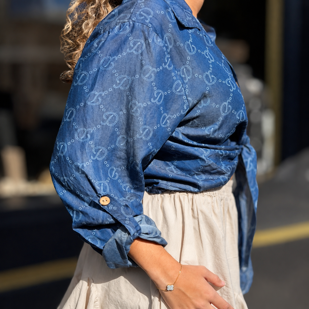 Chemise en Lyocell Jean
