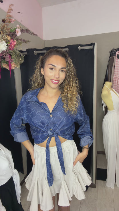 Chemise en Lyocell Jean